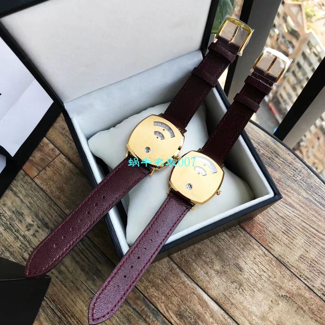 【渠道原单】original Gucci,‌古驰‌新款 Grip‌系列 wrist watch YA157403，YA157401手表 / GUCCIKK19