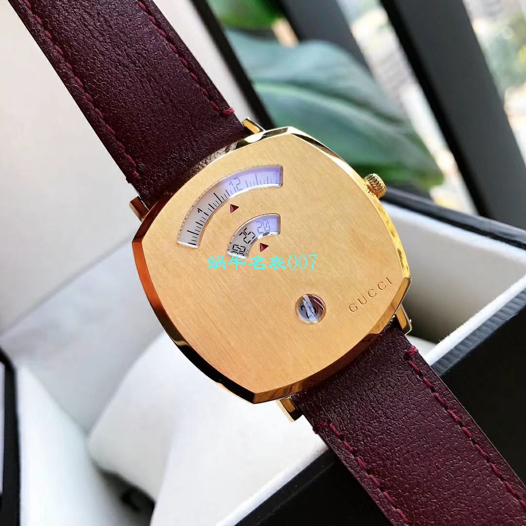 【渠道原单】original Gucci,‌古驰‌新款 Grip‌系列 wrist watch YA157403，YA157401手表 / GUCCIKK19