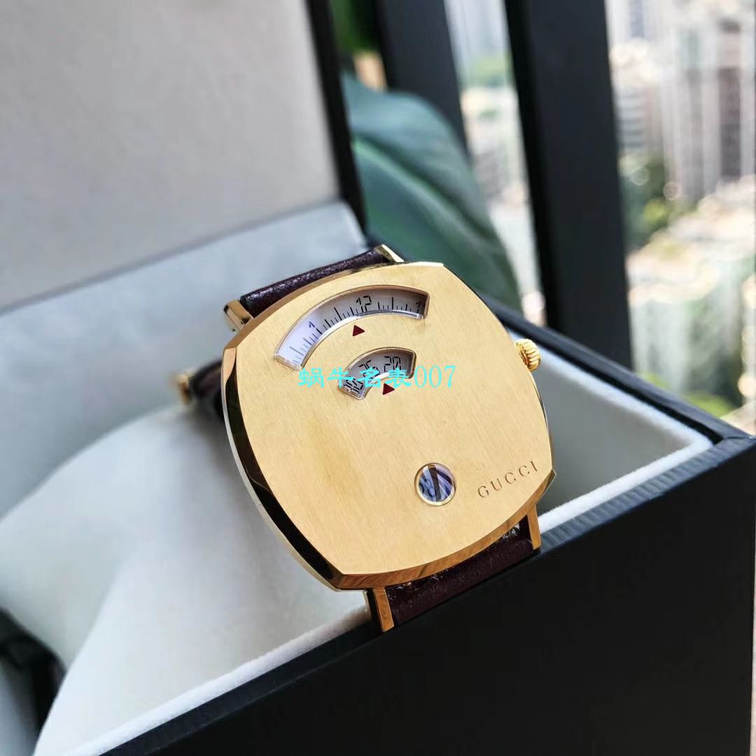 【渠道原单】original Gucci,‌古驰‌新款 Grip‌系列 wrist watch YA157403，YA157401手表 / GUCCIKK19