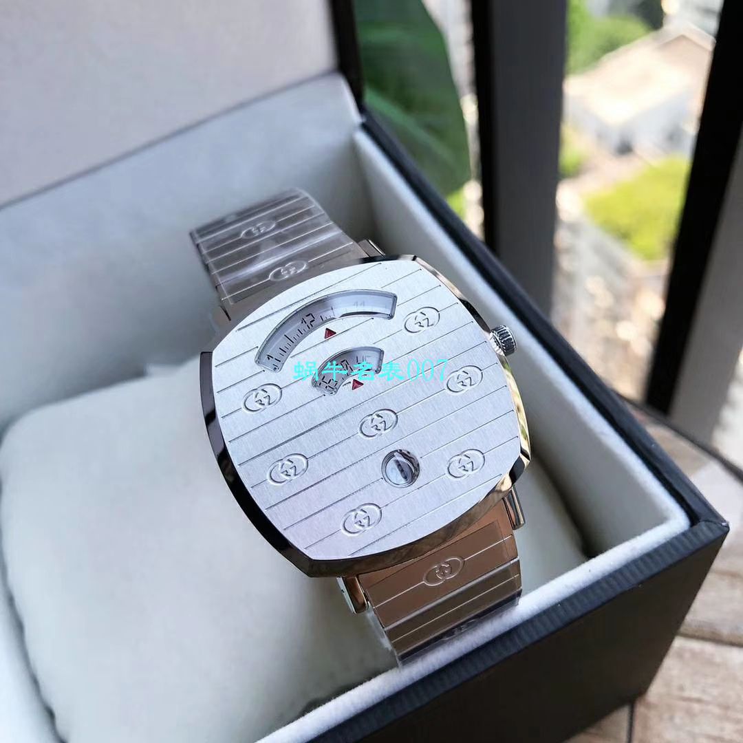 【渠道原单】original Gucci,‌古驰‌新款 Grip‌系列 wrist watch YA157403，YA157401手表 / GUCCIKK19