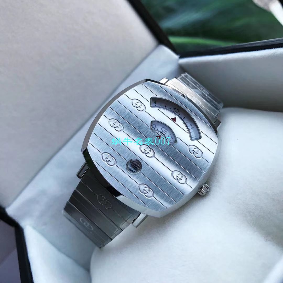 【渠道原单】original Gucci,‌古驰‌新款 Grip‌系列 wrist watch YA157403，YA157401手表 / GUCCIKK19