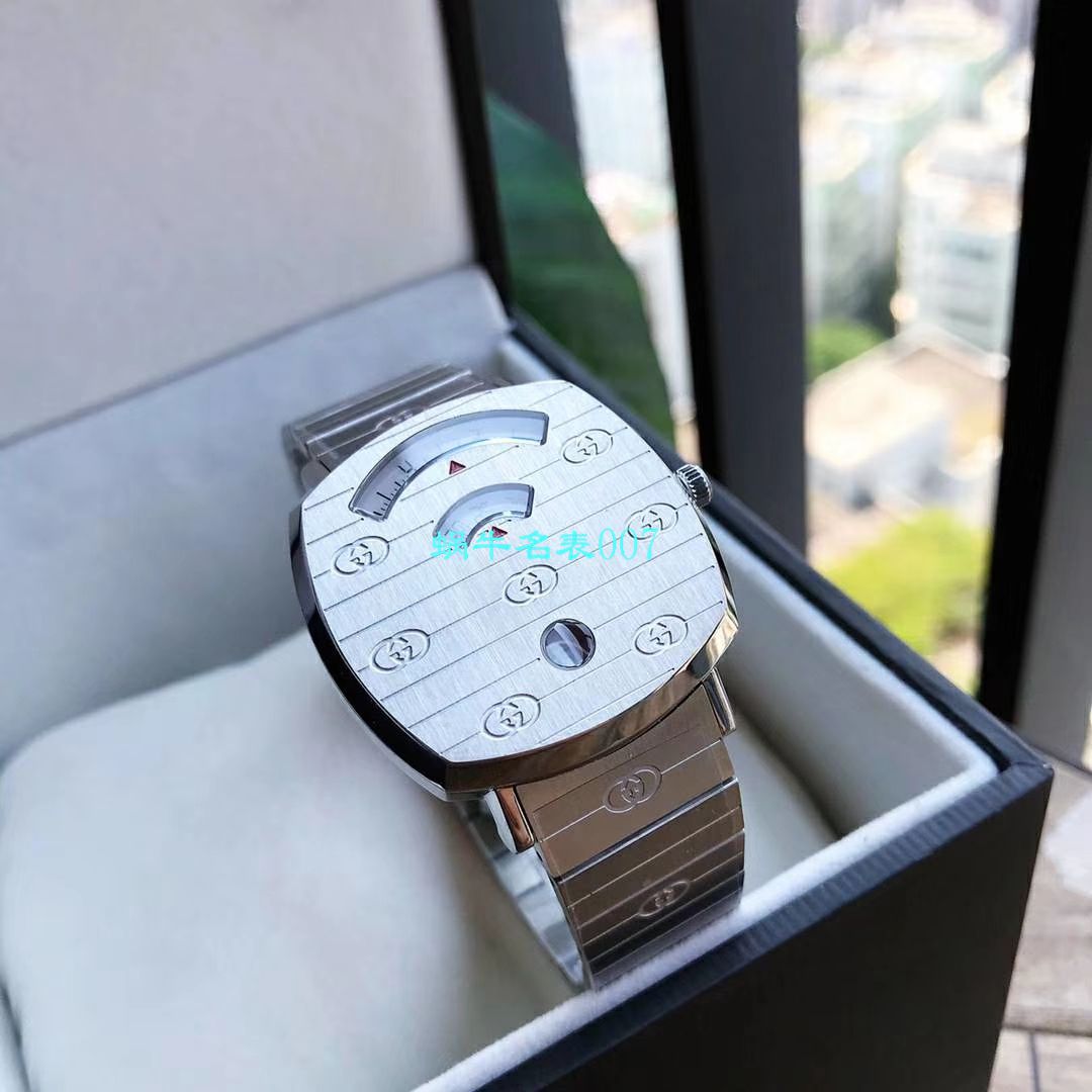 【渠道原单】original Gucci,‌古驰‌新款 Grip‌系列 wrist watch YA157403，YA157401手表 / GUCCIKK19