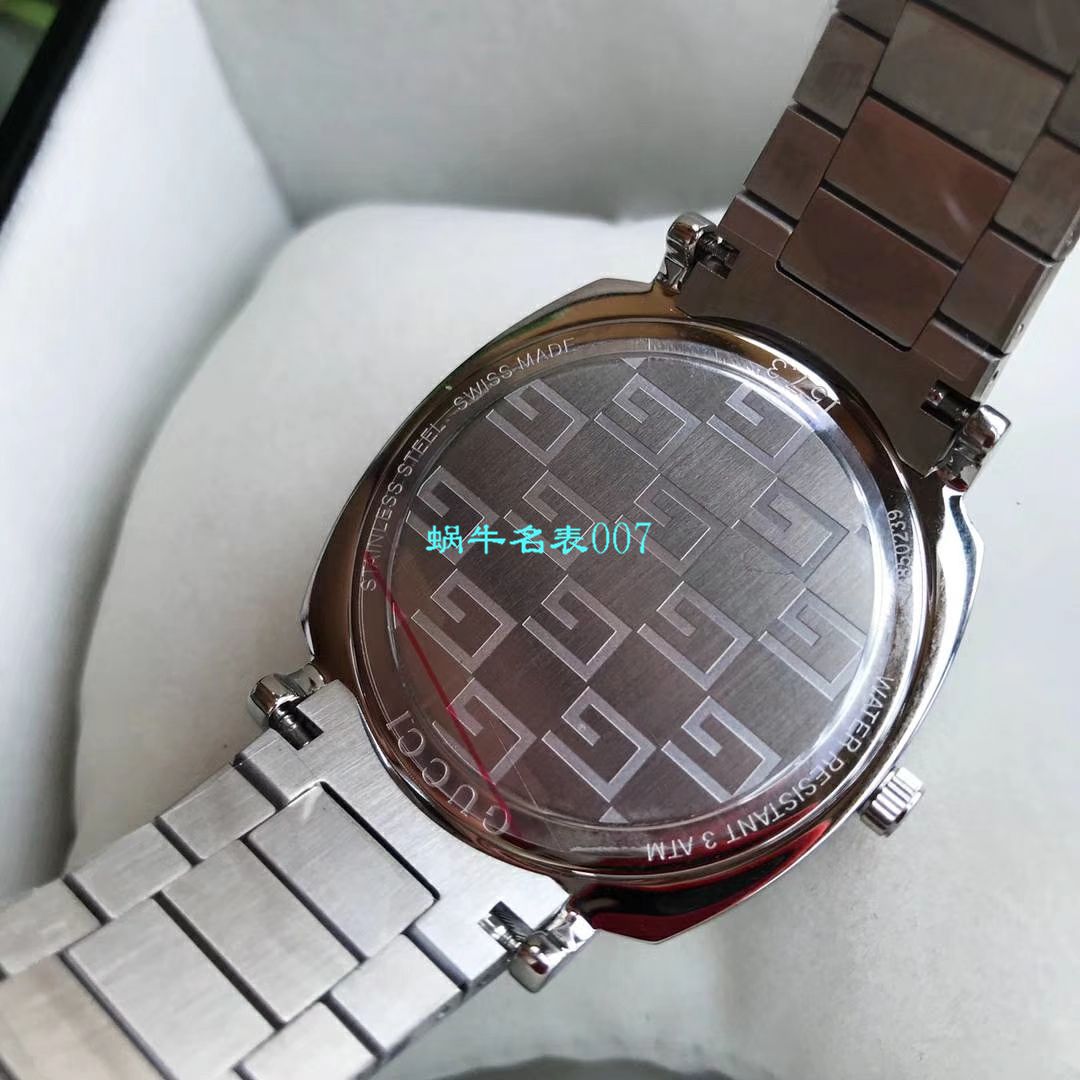 【渠道原单】original Gucci,‌古驰‌新款 Grip‌系列 wrist watch YA157403，YA157401手表 / GUCCIKK19