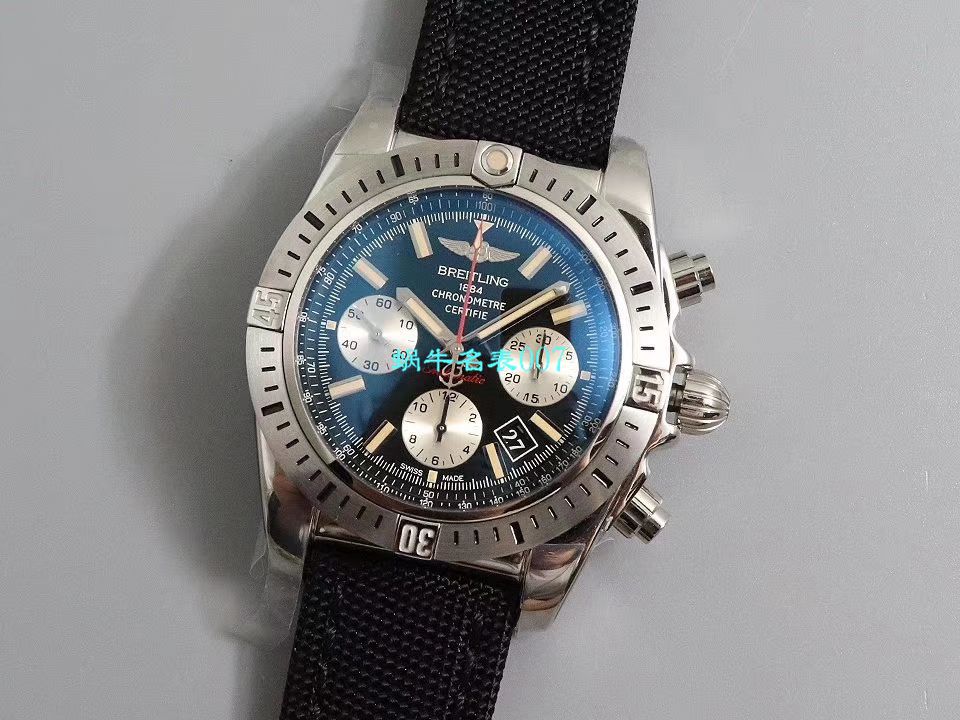 【GF Factory 官网复刻高仿表】 Breitling 机械计时王牌飞行员系列AB01154G.BD13.101W.A20D.1 wrist watch  / BL122