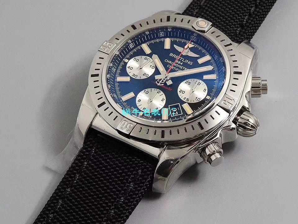 【GF Factory 官网复刻高仿表】 Breitling 机械计时王牌飞行员系列AB01154G.BD13.101W.A20D.1 wrist watch  / BL122