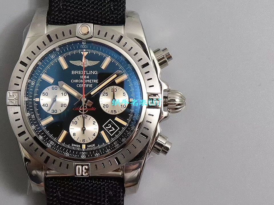 【GF Factory 官网复刻高仿表】 Breitling 机械计时王牌飞行员系列AB01154G.BD13.101W.A20D.1 wrist watch  / BL122