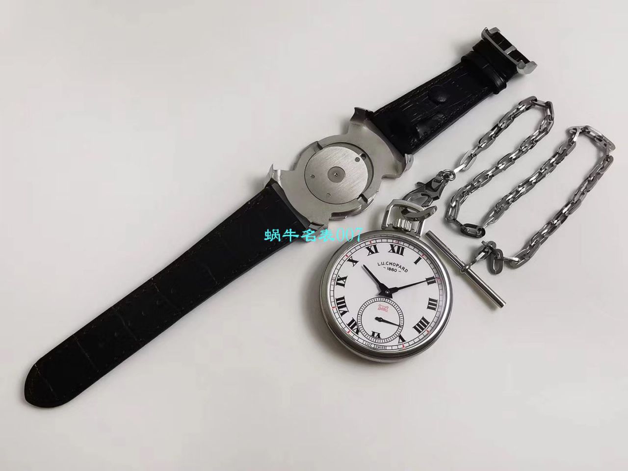 【LUC Factory Chopard复刻高仿手表】 Chopard L.U.C系列L.U.C THE TRIBUTE系161923-1001 wrist watch ‎与‎怀表一‎体 wrist watch  / XB052