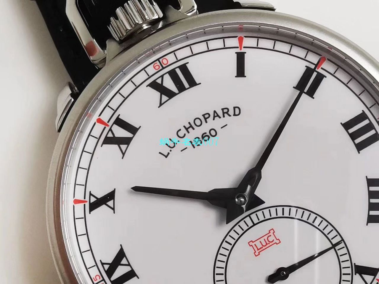 【LUC Factory Chopard复刻高仿手表】 Chopard L.U.C系列L.U.C THE TRIBUTE系161923-1001 wrist watch ‎与‎怀表一‎体 wrist watch  / XB052
