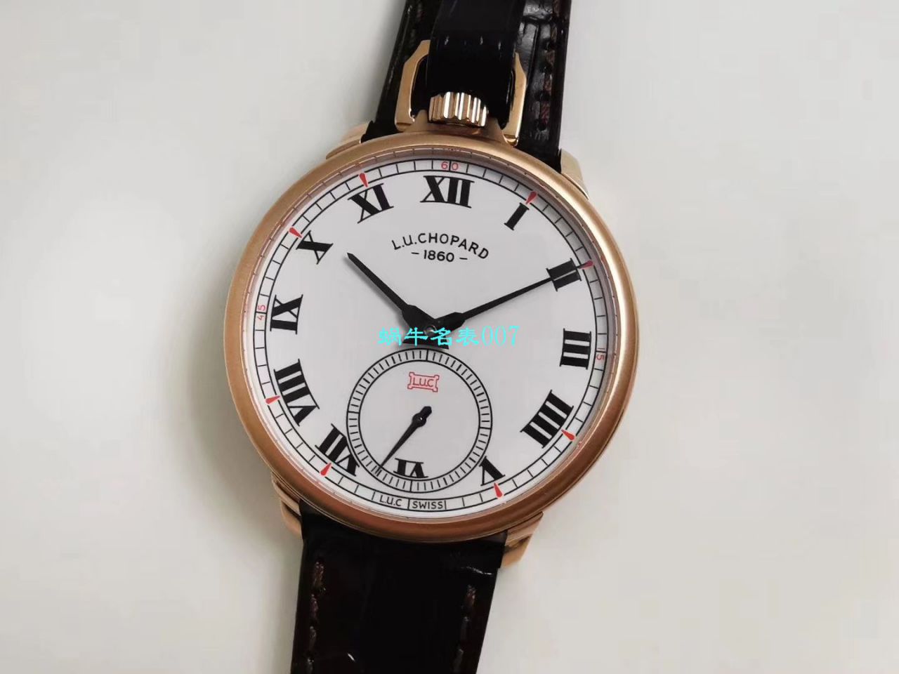 【LUC Factory Chopard复刻高仿手表】 Chopard L.U.C系列L.U.C THE TRIBUTE系161923-1001 wrist watch ‎与‎怀表一‎体 wrist watch  / XB052
