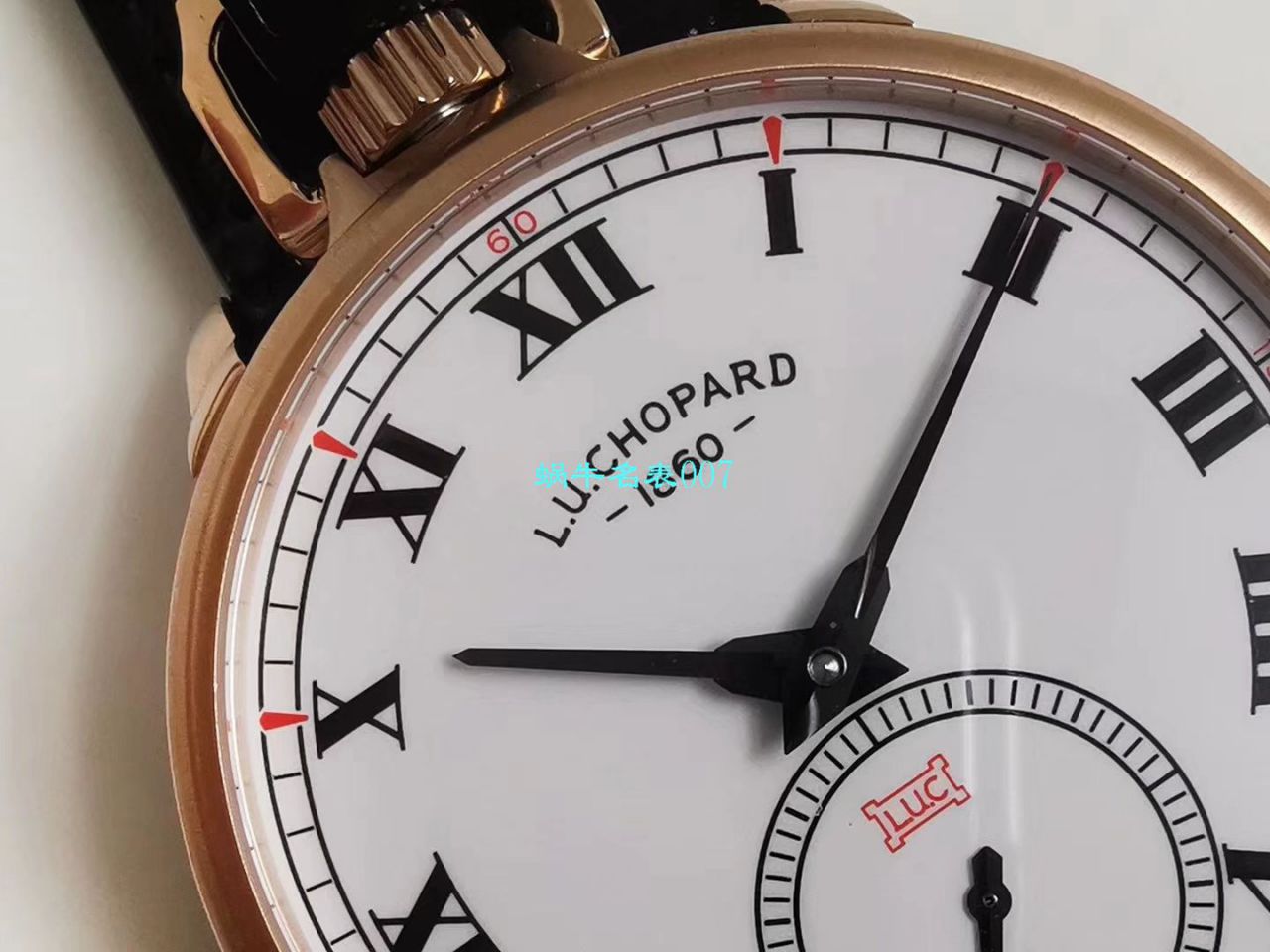 【LUC Factory Chopard复刻高仿手表】 Chopard L.U.C系列L.U.C THE TRIBUTE系161923-1001 wrist watch ‎与‎怀表一‎体 wrist watch  / XB052