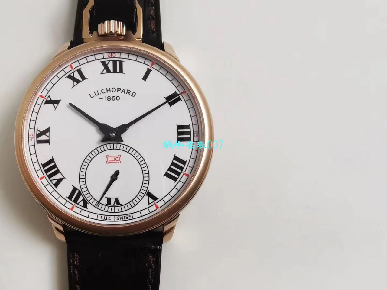 【LUC Factory Chopard复刻高仿手表】 Chopard L.U.C系列L.U.C THE TRIBUTE系161923-1001 wrist watch ‎与‎怀表一‎体 wrist watch  / XB052