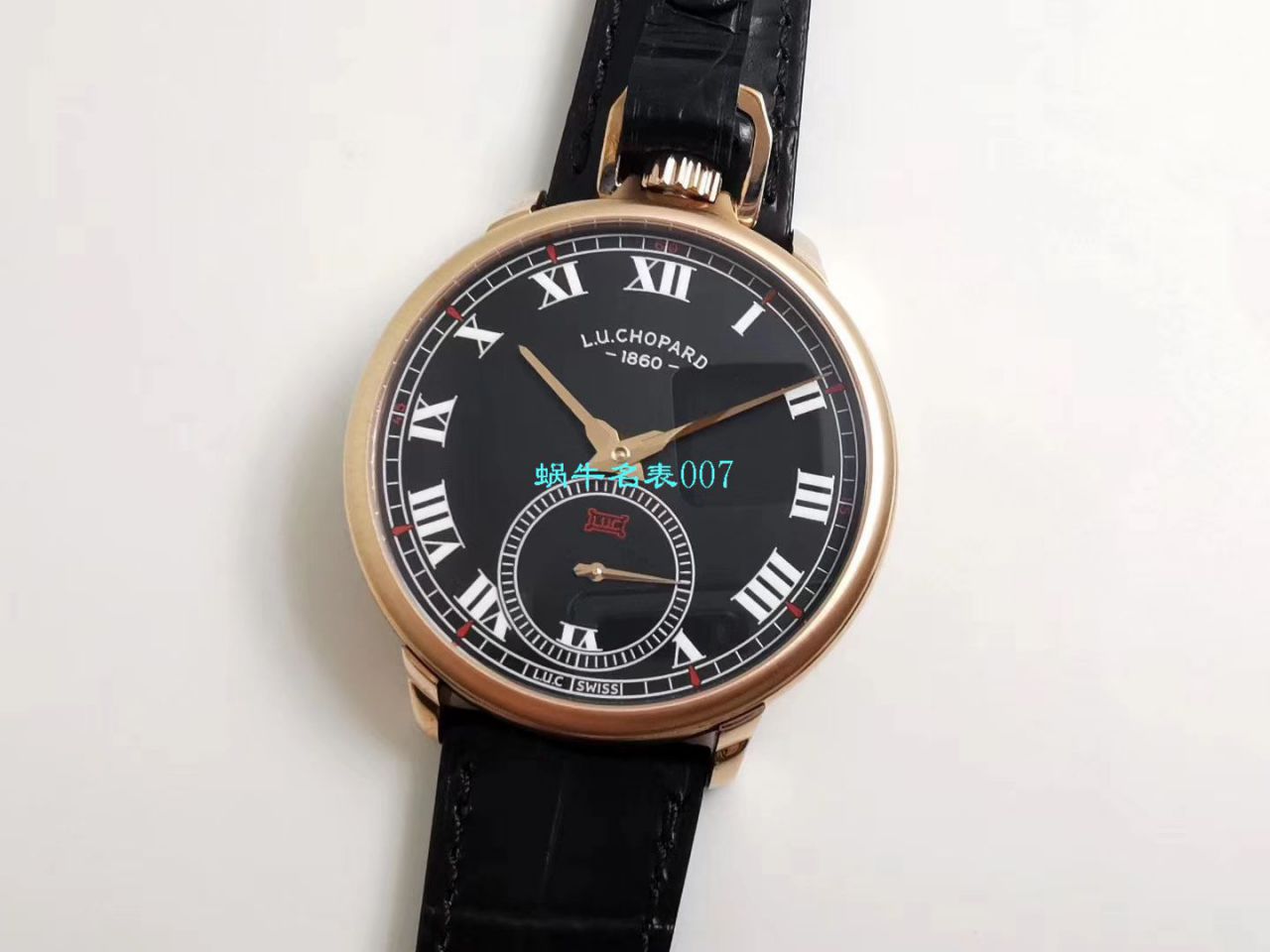 【LUC Factory Chopard复刻高仿手表】 Chopard L.U.C系列L.U.C THE TRIBUTE系161923-1001 wrist watch ‎与‎怀表一‎体 wrist watch  / XB052