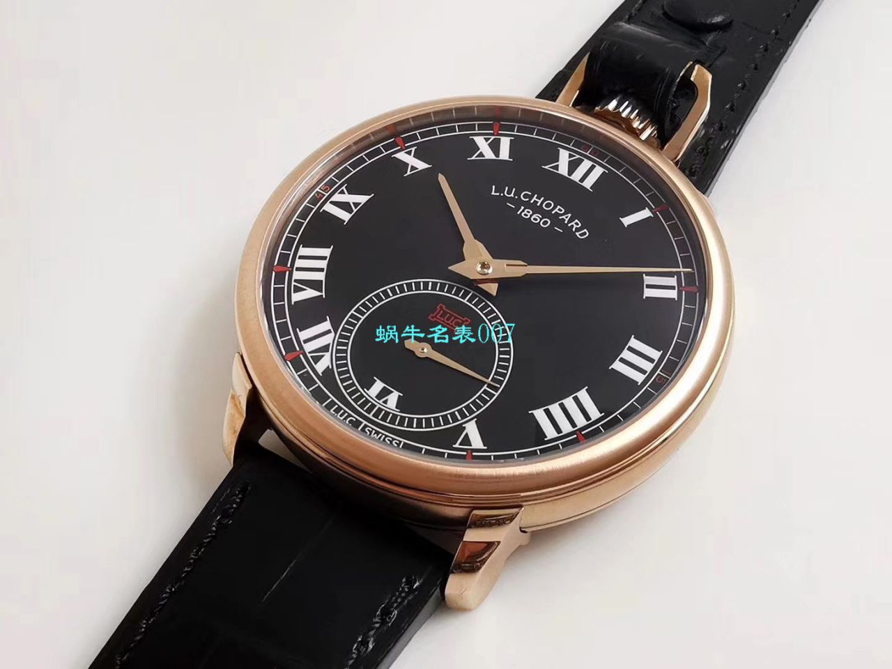 【LUC Factory Chopard复刻高仿手表】 Chopard L.U.C系列L.U.C THE TRIBUTE系161923-1001 wrist watch ‎与‎怀表一‎体 wrist watch  / XB052
