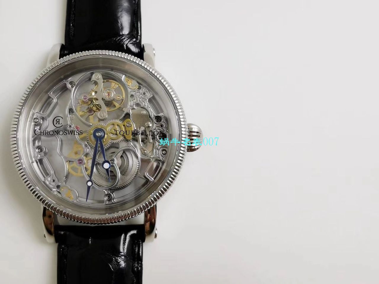 JB‌ Factory 高仿瑞宝Chronoswiss镂空 Tourbillon   wrist watch  / CHR01