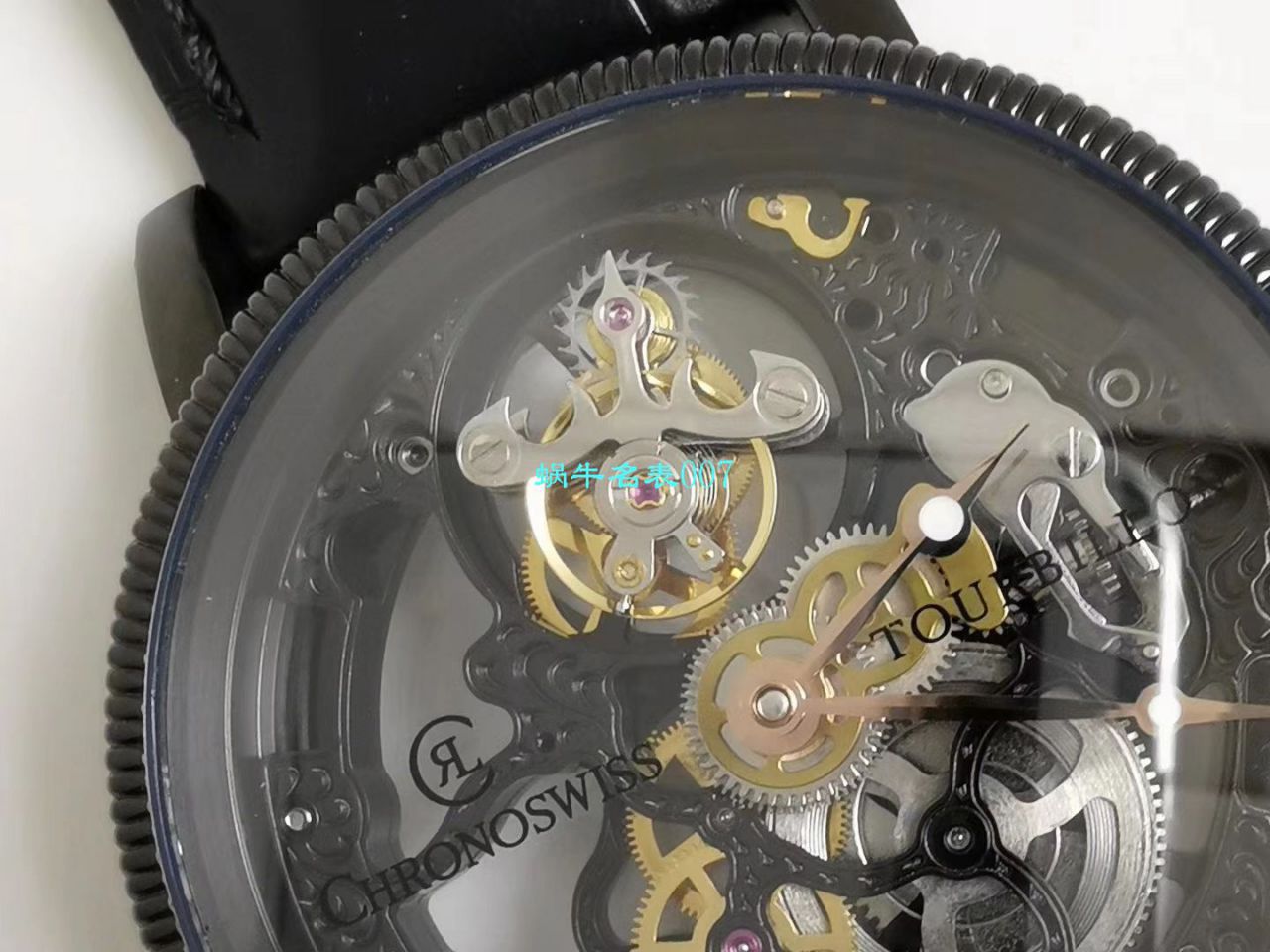 JB‌ Factory 高仿瑞宝Chronoswiss镂空 Tourbillon   wrist watch  / CHR01