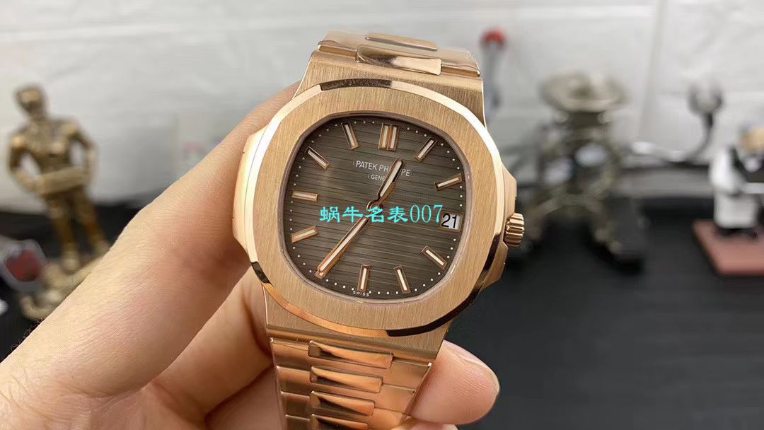【PPF Factory  Nautilus 复刻高仿 Best 版本手表V2价格】 PATEK PHILIPPE 运动系列5711/1R-001 wrist watch  / BD253