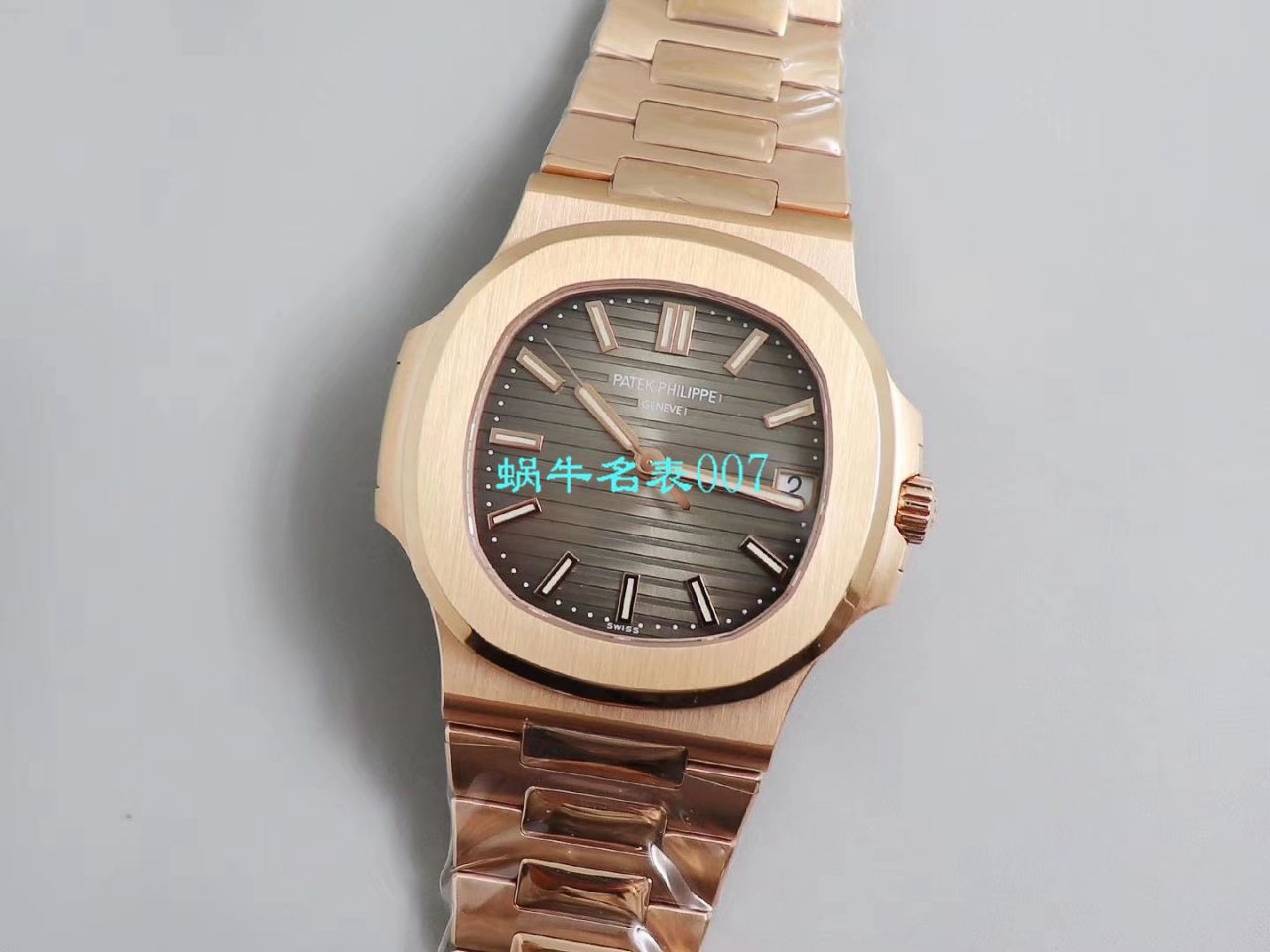 【PPF Factory  Nautilus 复刻高仿 Best 版本手表V2价格】 PATEK PHILIPPE 运动系列5711/1R-001 wrist watch  / BD253