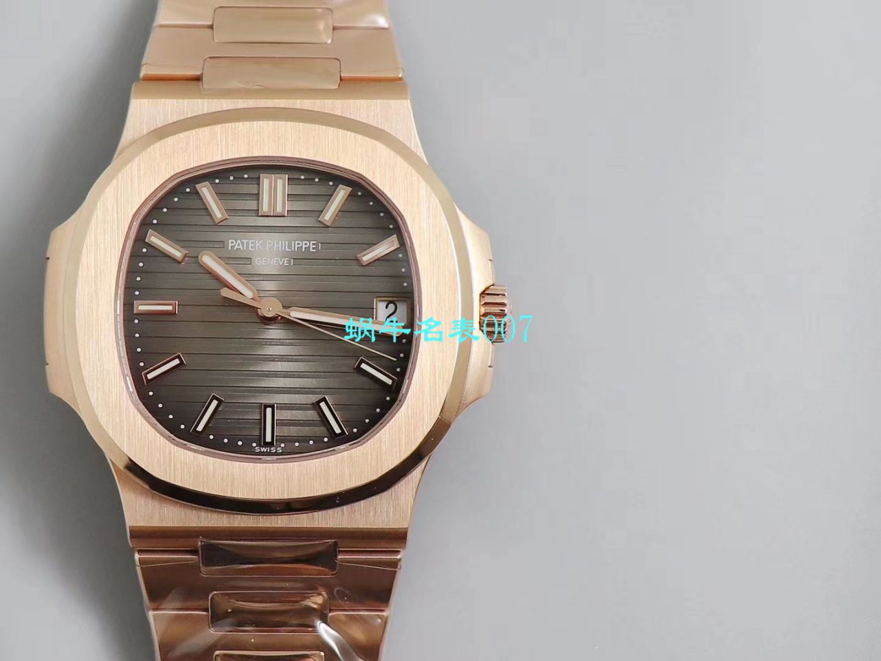 【PPF Factory  Nautilus 复刻高仿 Best 版本手表V2价格】 PATEK PHILIPPE 运动系列5711/1R-001 wrist watch  / BD253