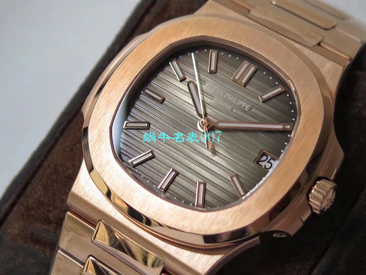 【PPF Factory  Nautilus 复刻高仿 Best 版本手表V2价格】 PATEK PHILIPPE 运动系列5711/1R-001 wrist watch  / BD253