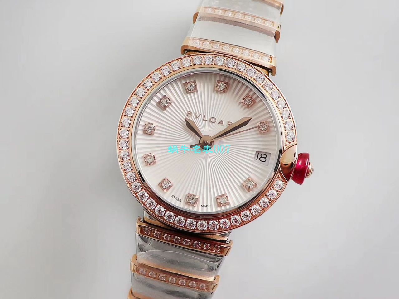 【BV Factory 复刻高仿女士手表】 BVLGARI LVCEA系列102192 LU33BSPGSPGD wrist watch  