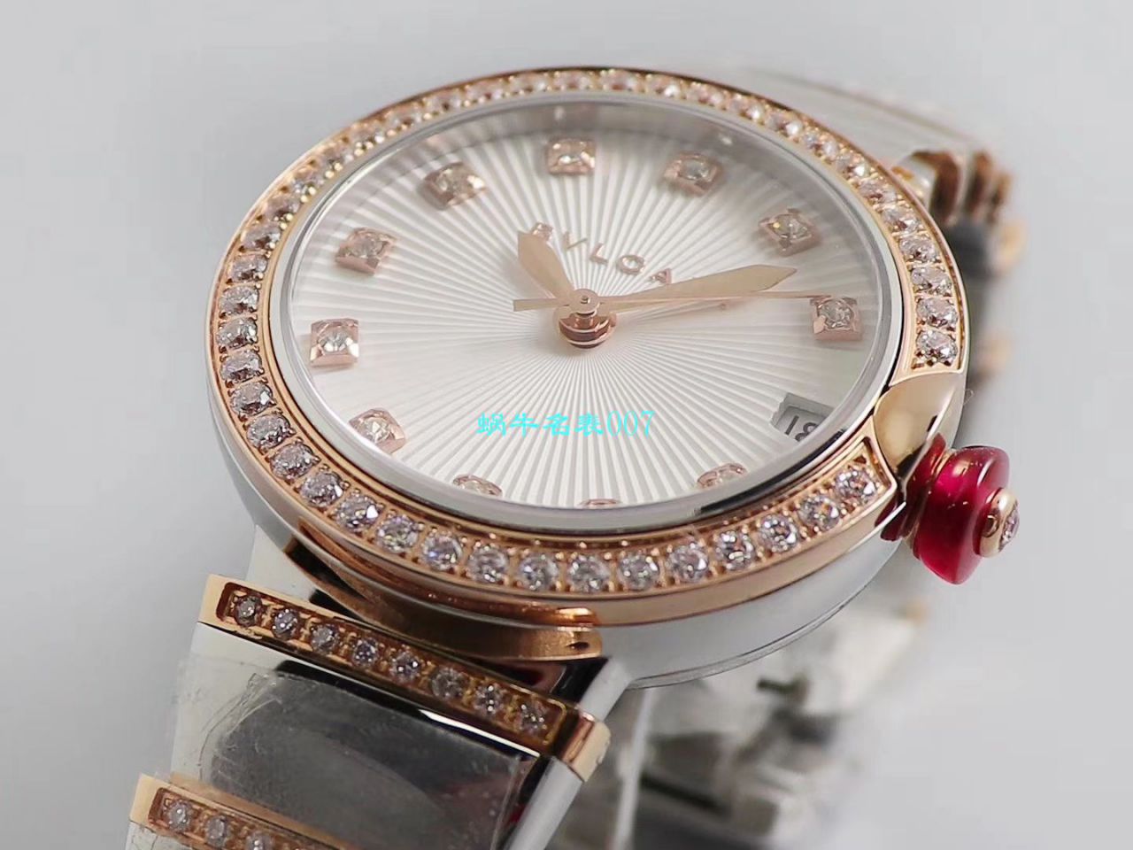 【BV Factory 复刻高仿女士手表】 BVLGARI LVCEA系列102192 LU33BSPGSPGD wrist watch  