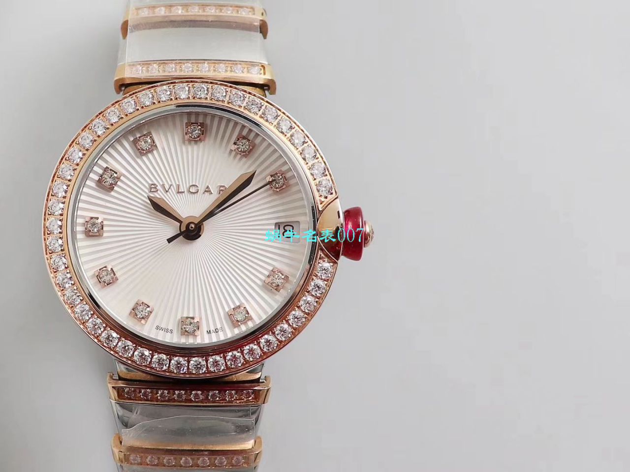 【BV Factory 复刻高仿女士手表】 BVLGARI LVCEA系列102192 LU33BSPGSPGD wrist watch  