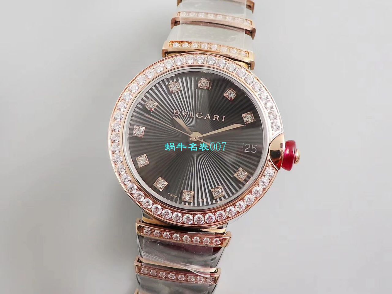 【BV Factory 复刻高仿女士手表】 BVLGARI LVCEA系列102192 LU33BSPGSPGD wrist watch  