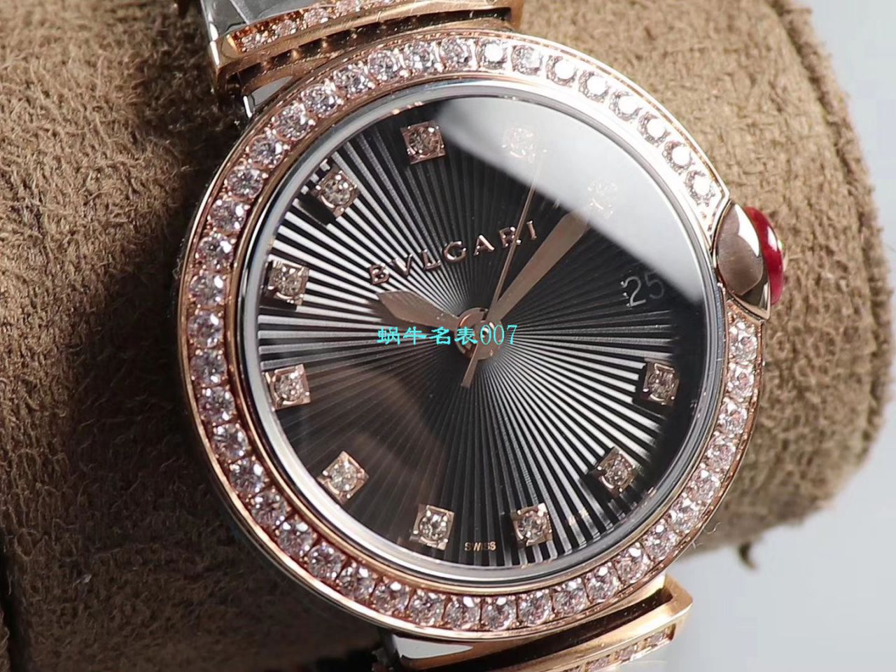 【BV Factory 复刻高仿女士手表】 BVLGARI LVCEA系列102192 LU33BSPGSPGD wrist watch  