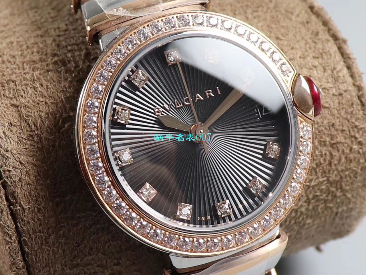 【BV Factory 复刻高仿女士手表】 BVLGARI LVCEA系列102192 LU33BSPGSPGD wrist watch  