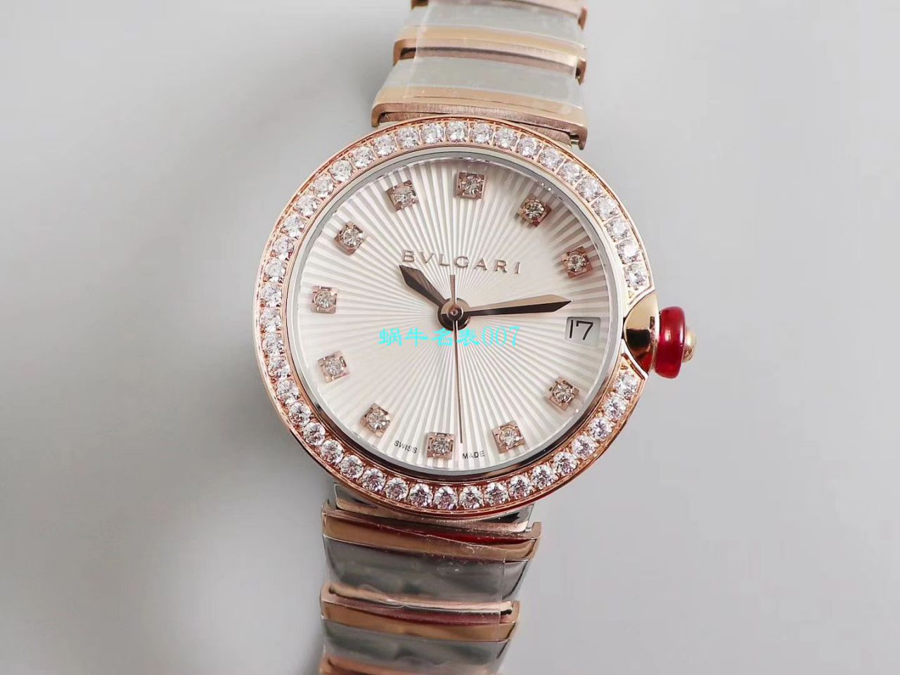 【BV Factory 复刻高仿女士手表】 BVLGARI LVCEA系列102192 LU33BSPGSPGD wrist watch  