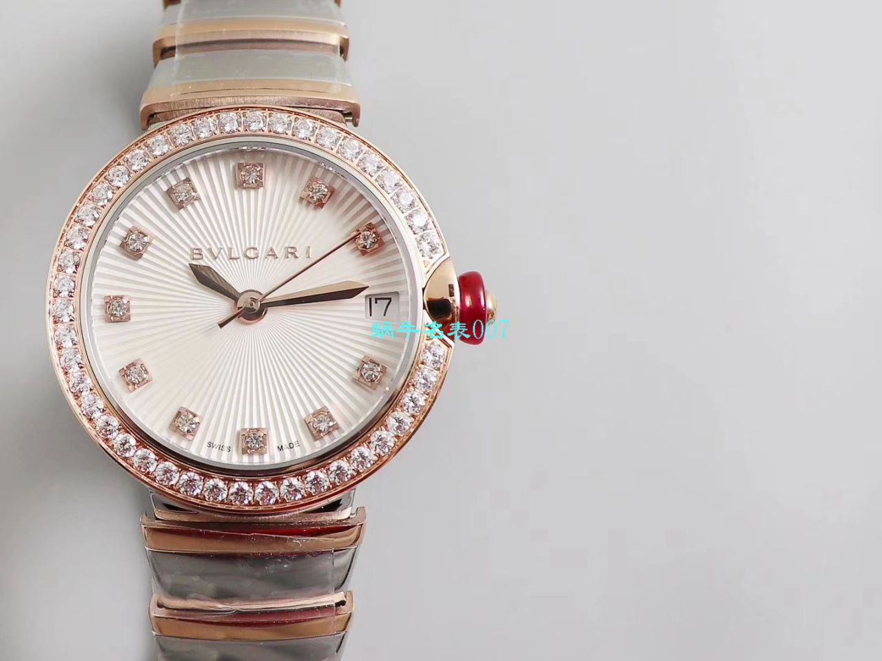 【BV Factory 复刻高仿女士手表】 BVLGARI LVCEA系列102192 LU33BSPGSPGD wrist watch  