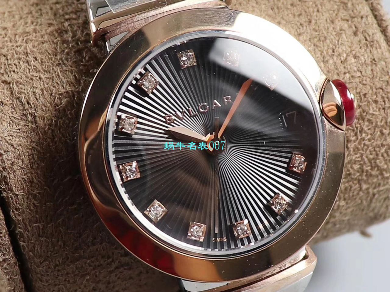 【BV Factory 复刻高仿女士手表】 BVLGARI LVCEA系列102192 LU33BSPGSPGD wrist watch  