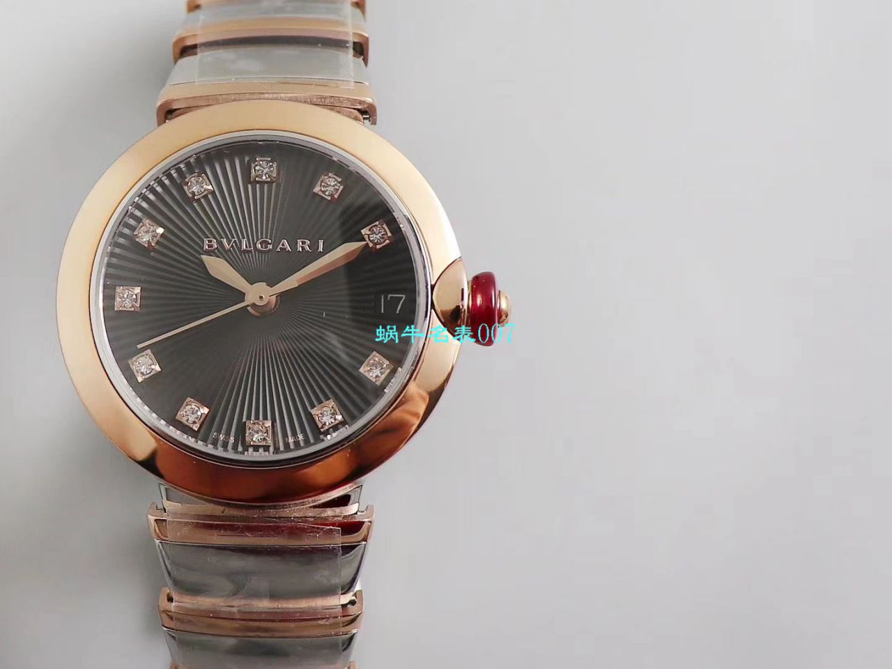 【BV Factory 复刻高仿女士手表】 BVLGARI LVCEA系列102192 LU33BSPGSPGD wrist watch  