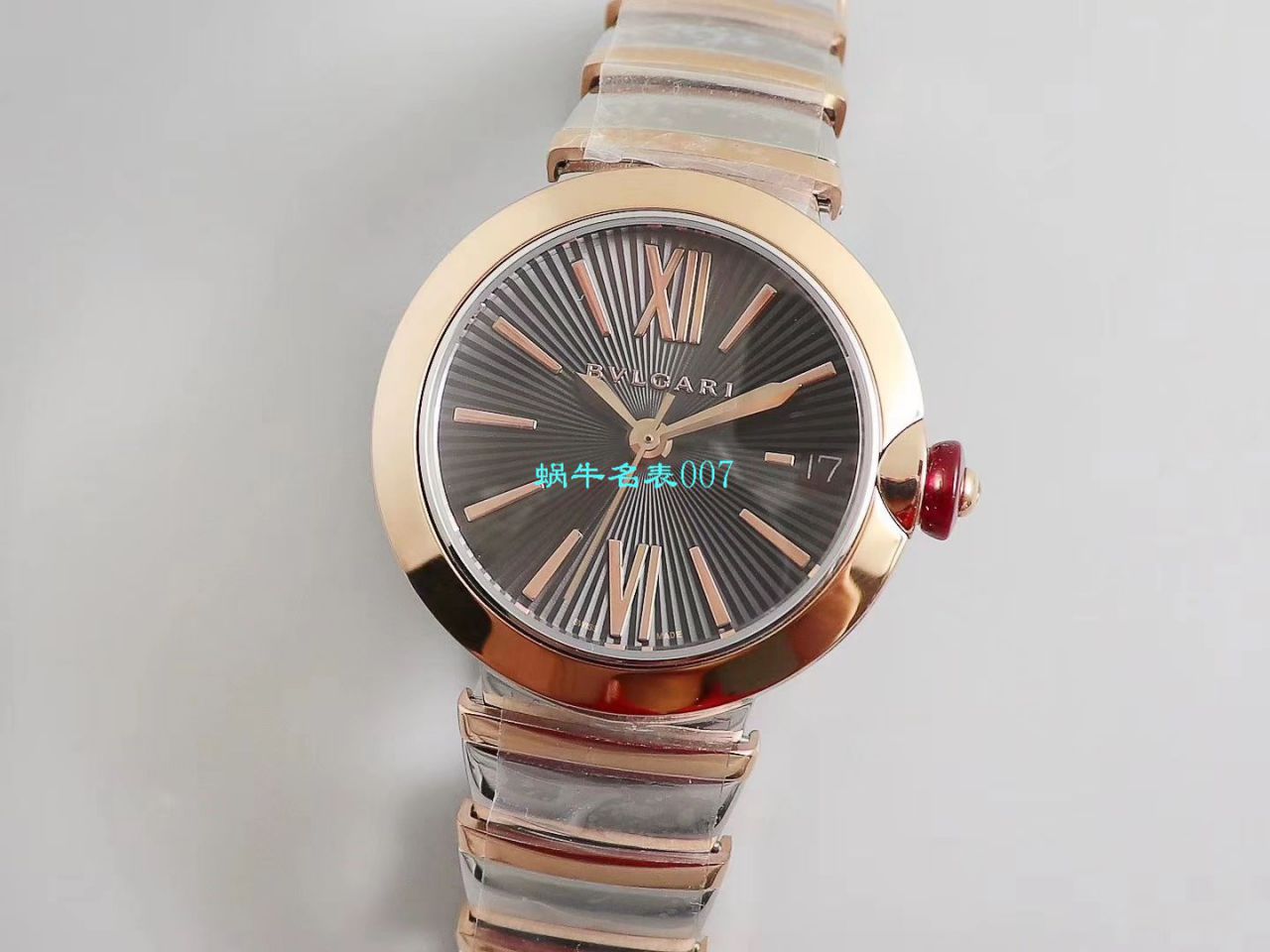 【BV Factory 复刻高仿女士手表】 BVLGARI LVCEA系列102192 LU33BSPGSPGD wrist watch  