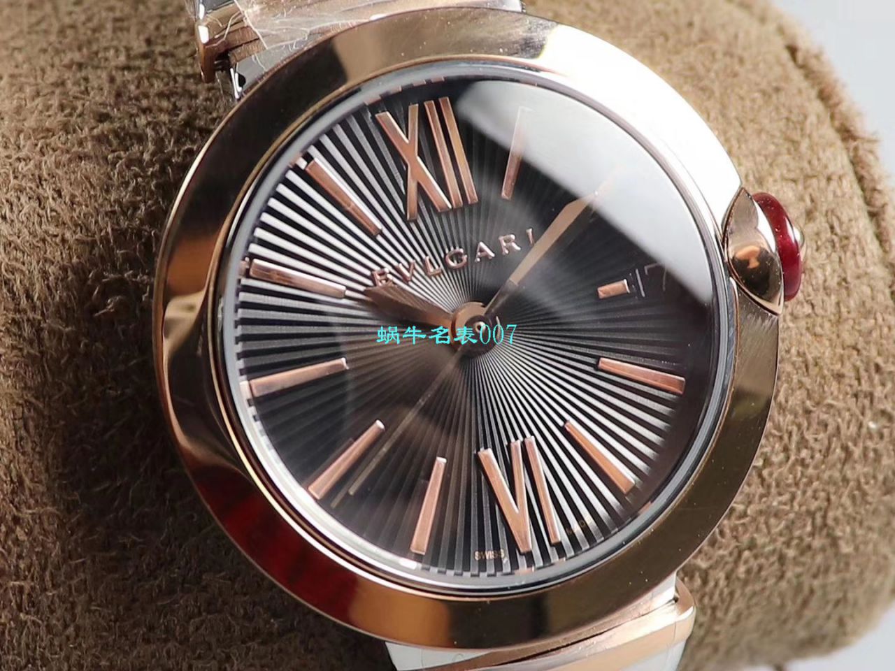 【BV Factory 复刻高仿女士手表】 BVLGARI LVCEA系列102192 LU33BSPGSPGD wrist watch  