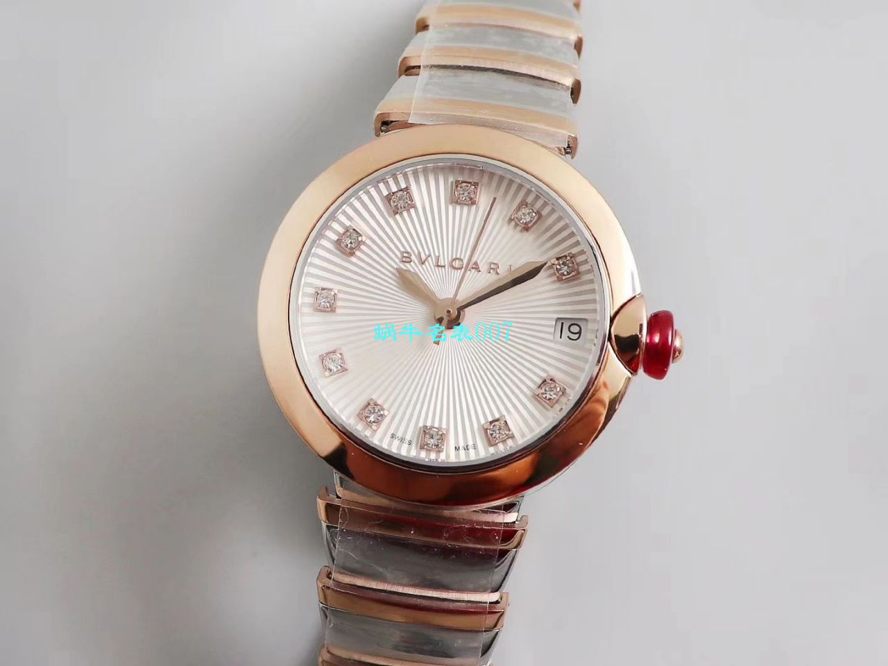 【BV Factory 复刻高仿女士手表】 BVLGARI LVCEA系列102192 LU33BSPGSPGD wrist watch  