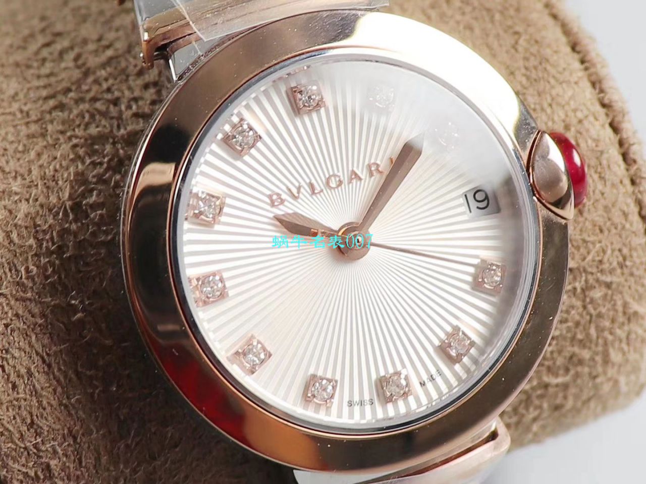 【BV Factory 复刻高仿女士手表】 BVLGARI LVCEA系列102192 LU33BSPGSPGD wrist watch  