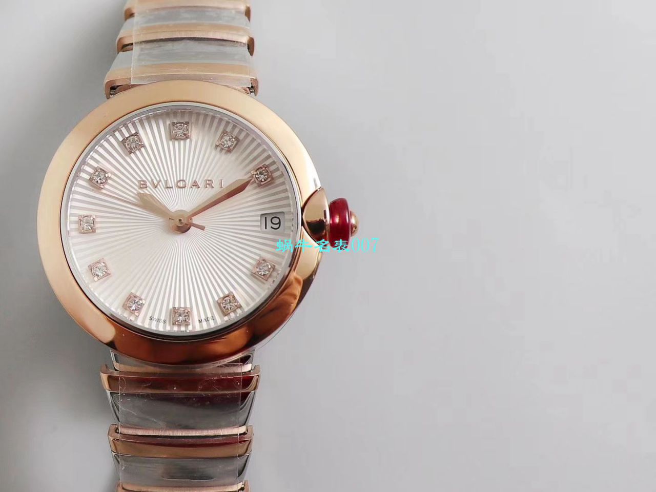 【BV Factory 复刻高仿女士手表】 BVLGARI LVCEA系列102192 LU33BSPGSPGD wrist watch  