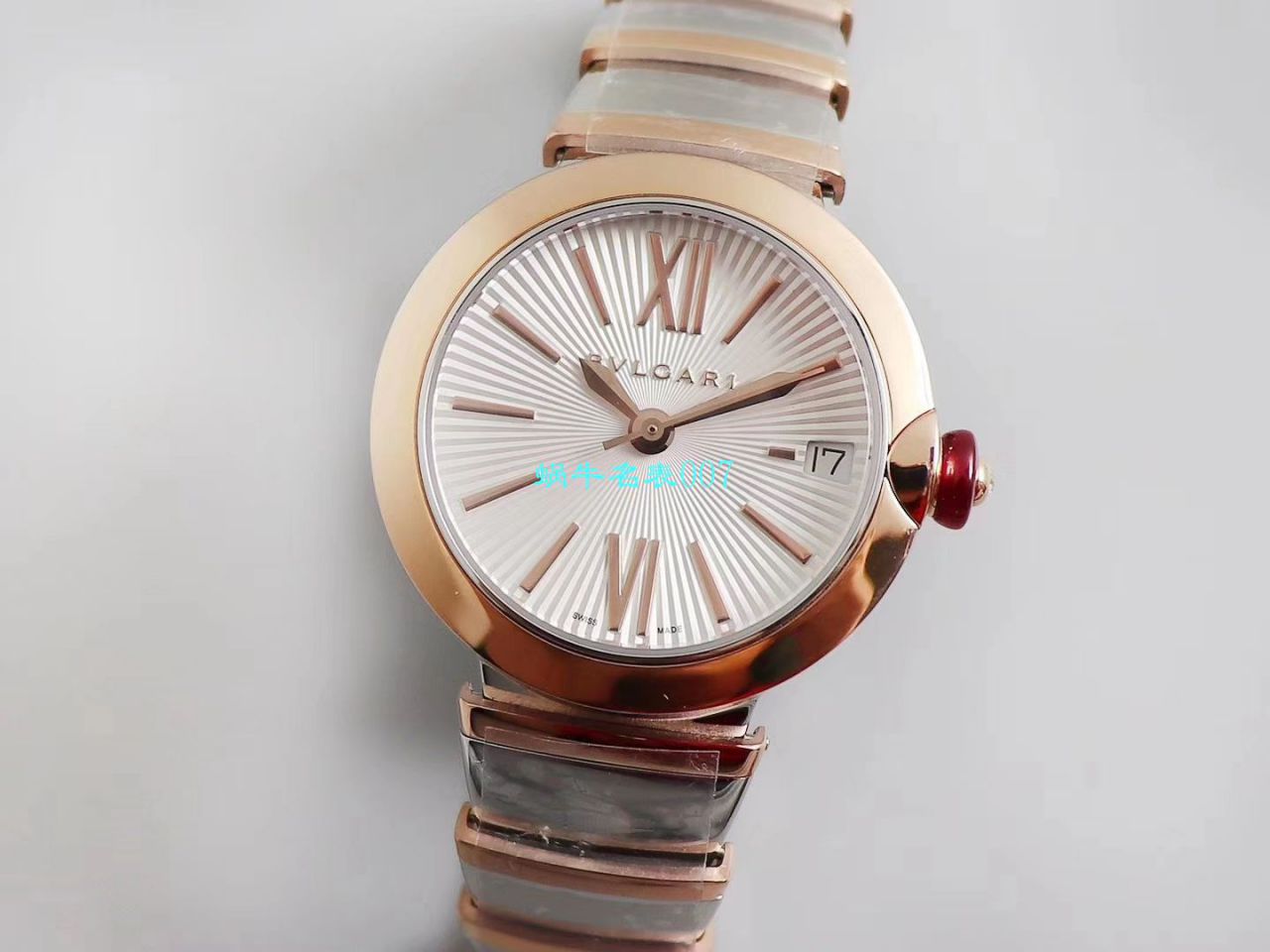 【BV Factory 复刻高仿女士手表】 BVLGARI LVCEA系列102192 LU33BSPGSPGD wrist watch  