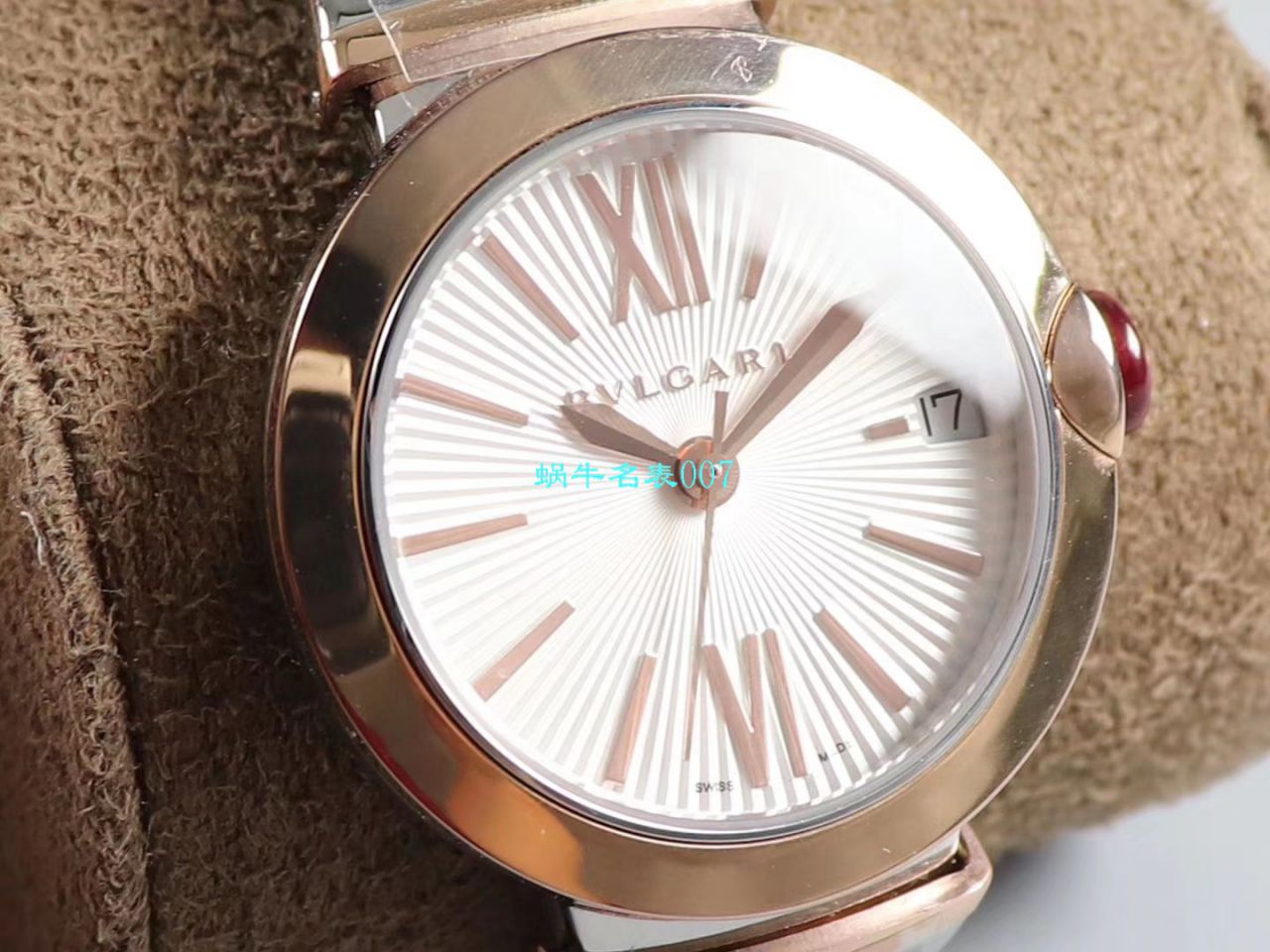 【BV Factory 复刻高仿女士手表】 BVLGARI LVCEA系列102192 LU33BSPGSPGD wrist watch  