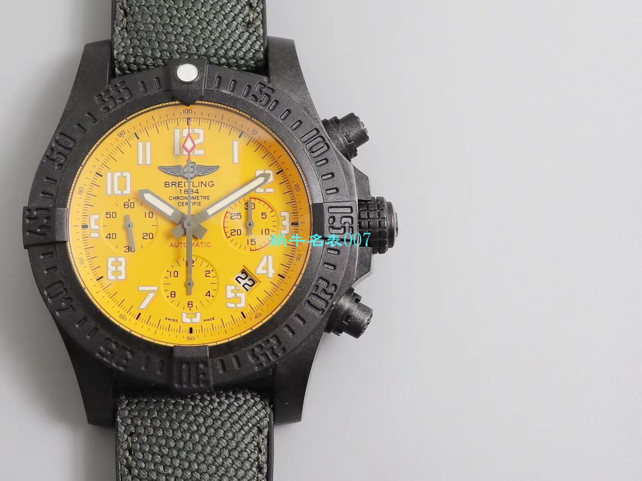 【GF Factory 超A高仿手表】 Breitling 复仇者飓风系列XB0180E4.I534.253S.X20D.4 wrist watch  / BL126