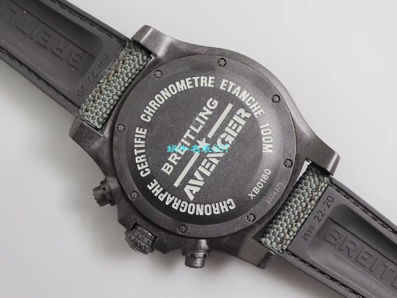 【GF Factory 超A高仿手表】 Breitling 复仇者飓风系列XB0180E4.I534.253S.X20D.4 wrist watch  / BL126