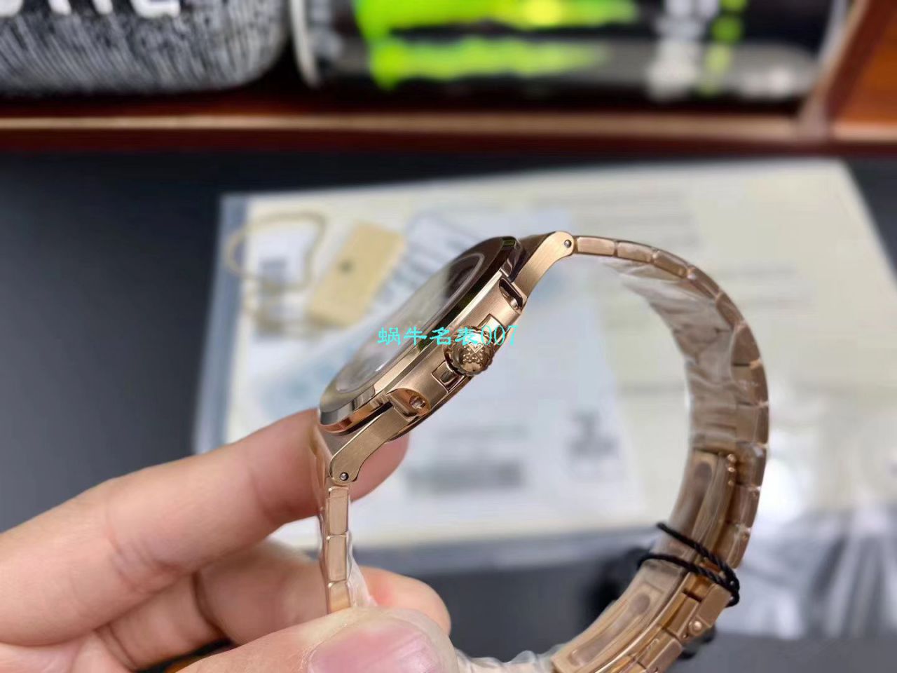 【PPF Factory  Nautilus 复刻高仿 Best 版本手表V2价格】 PATEK PHILIPPE 运动系列5711/1R-001 wrist watch  / BD253