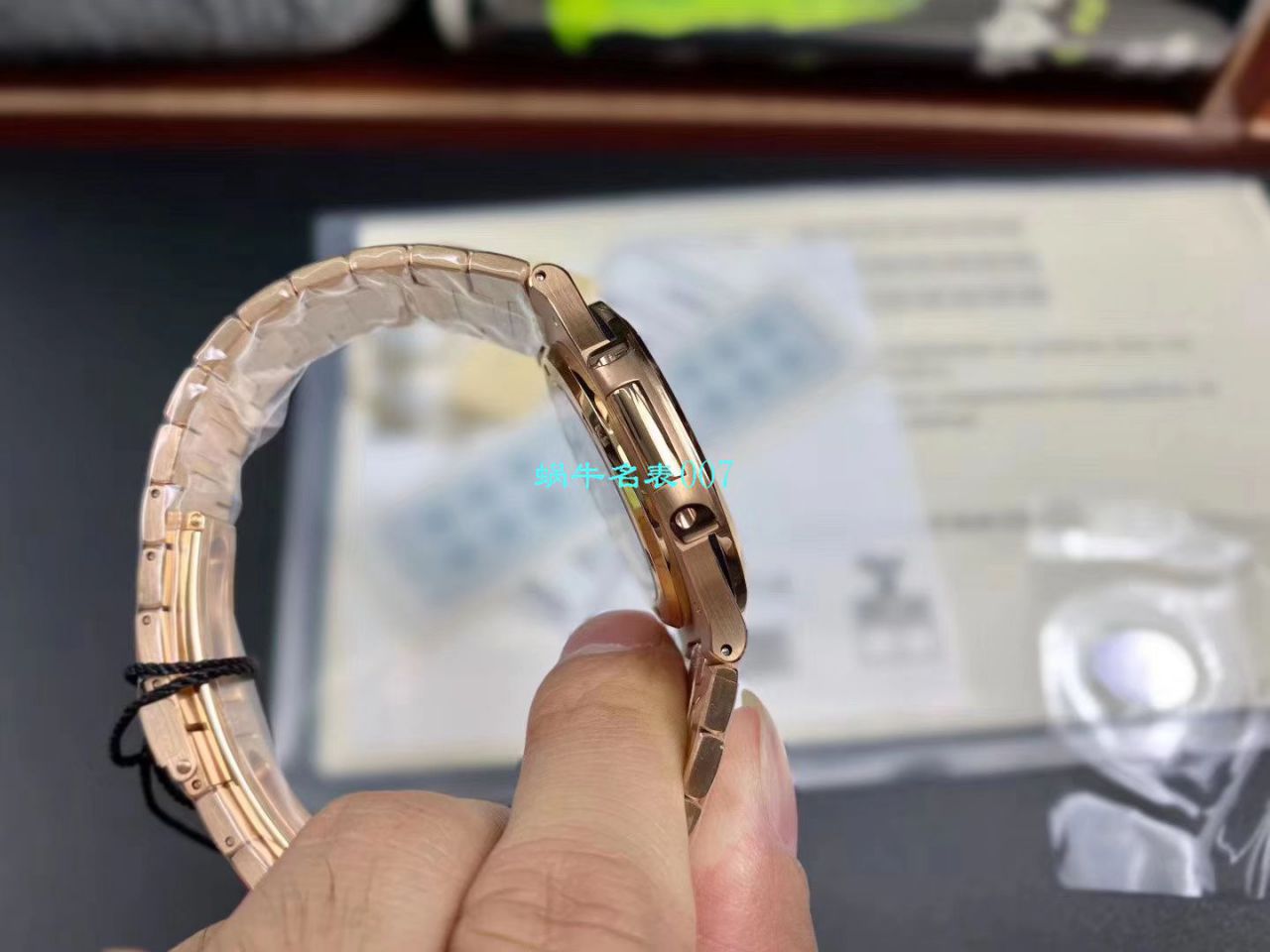 【PPF Factory  Nautilus 复刻高仿 Best 版本手表V2价格】 PATEK PHILIPPE 运动系列5711/1R-001 wrist watch  / BD253