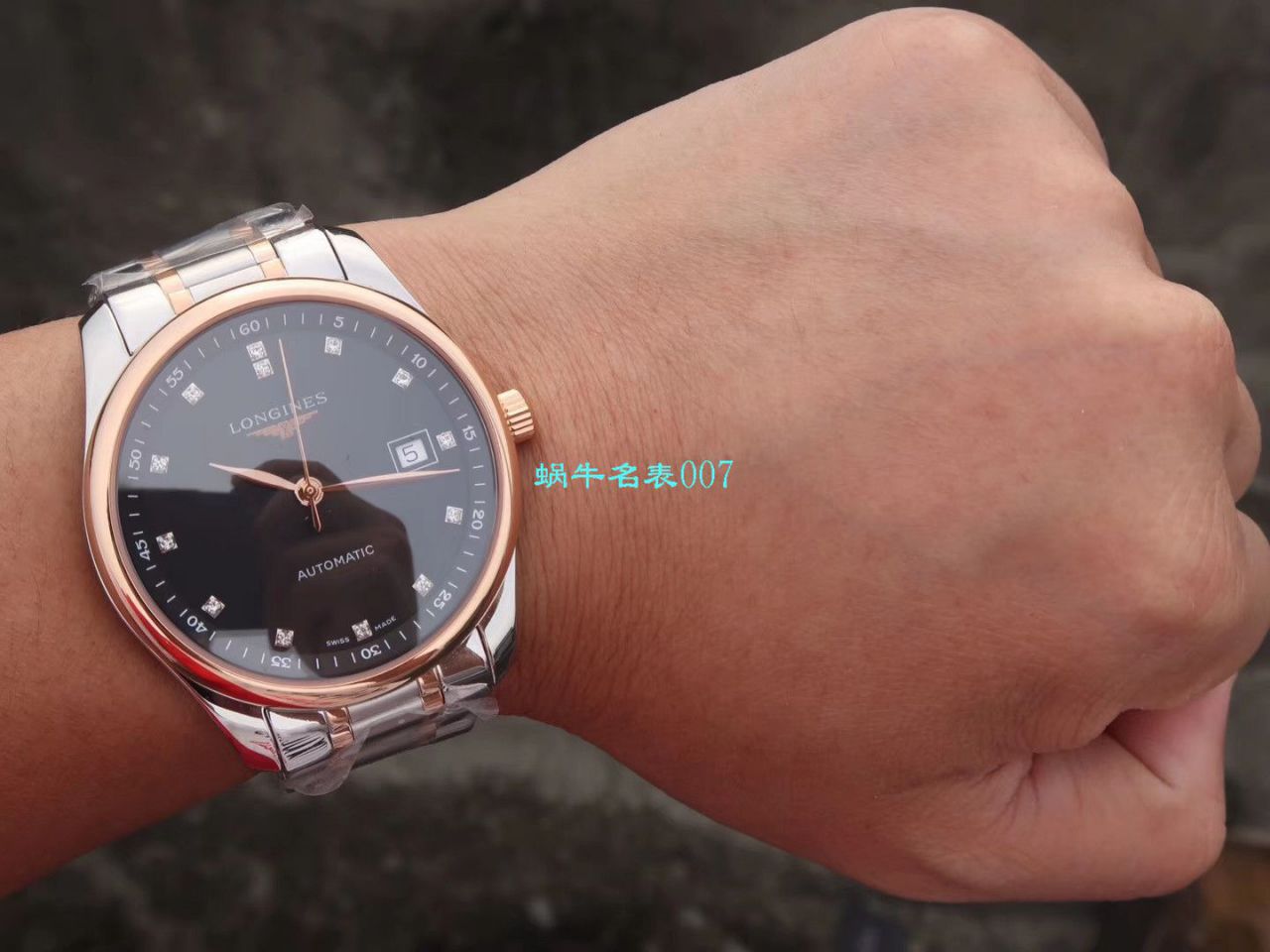 【V9 Factory 1:1超A精高仿手表】 Longines 名匠系列L2.793.5.57.7 wrist watch  / L133