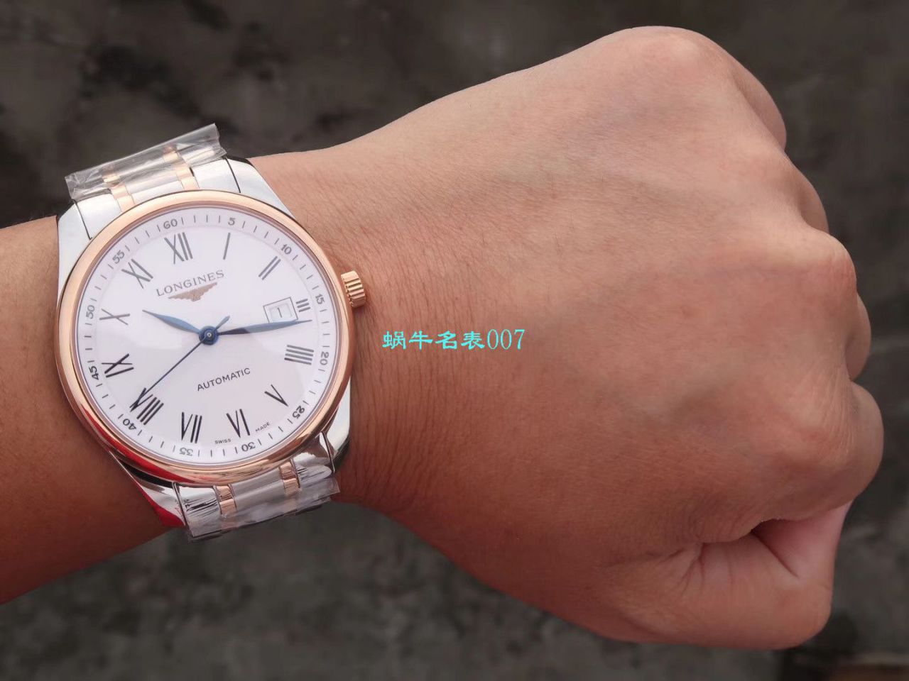 【V9 Factory 1:1超A精高仿手表】 Longines 名匠系列L2.793.5.57.7 wrist watch  / L133