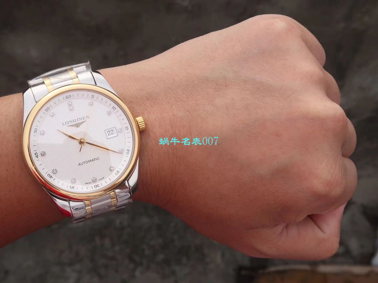 【V9 Factory 1:1超A精高仿手表】 Longines 名匠系列L2.793.5.57.7 wrist watch  / L133