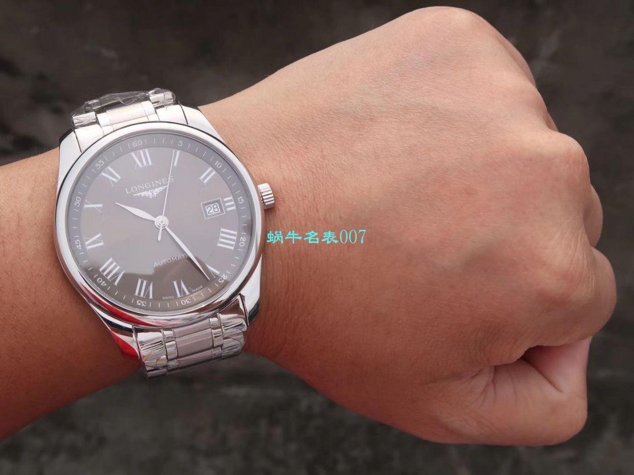 【V9 Factory 1:1超A精高仿手表】 Longines 名匠系列L2.793.5.57.7 wrist watch  / L133