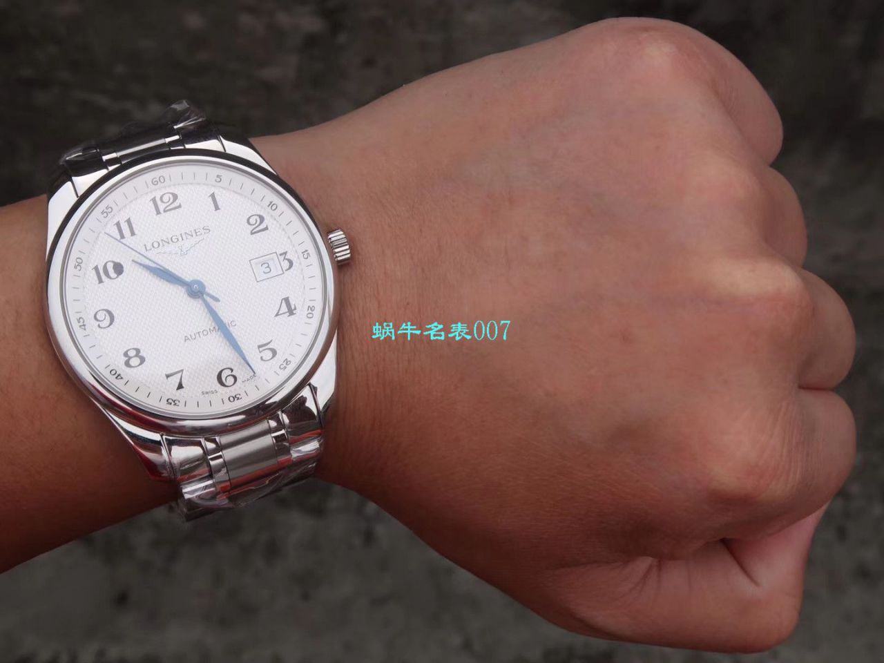 【V9 Factory 1:1超A精高仿手表】 Longines 名匠系列L2.793.5.57.7 wrist watch  / L133