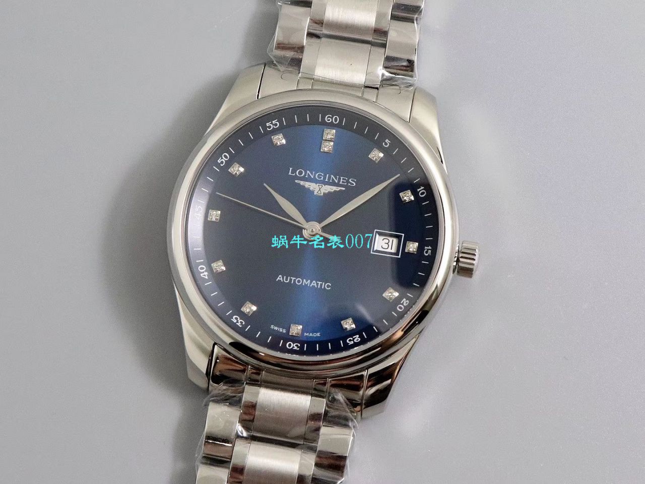 【V9 Factory 名匠三针新款40mm三字位日历款 top 副本】 top 复刻高仿 Longines 名匠系列L2.793.4.97.6 wrist watch  / L138